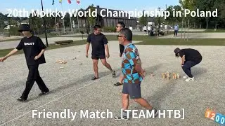 練習試合vsRATEL(ラーテル)🇯🇵 20th Mölkky World Championship in poland
