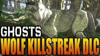 Call of Duty: Ghosts - WOLF KILLSTREAK DLC! Guard Dog Skin & How to Equip! (COD Ghost Multiplayer)
