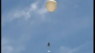 Globo con H&eacute;lio al espacio