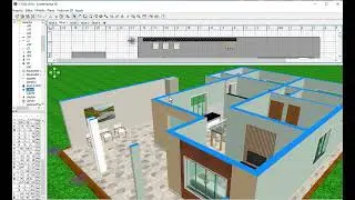 Sweet home 3d - ajustando a altura da casa - elevacao dos niveis