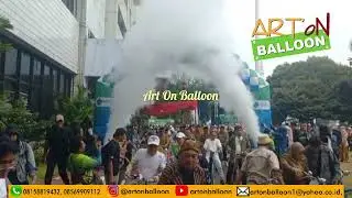 BALON GATE START FINISH & CO2 JET ACARA FUNBIKE HARI GURU-ART ON BALLOON 08158819432,08569909112