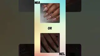 Mia or Nel Graduation Nails pt.2 #nails #naildesign#choose #10mviews #trendingshort #nailtech#tiktok
