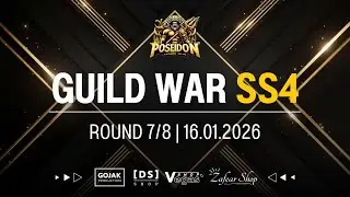 🔴𝐋𝐈𝐕𝐄 [POSEIDON-RO]🔱Guild War Tournament Season 4 ครั้งที่ 7 วันที่ 16 มกราคา 2569