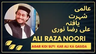 Agar koi sun kar Ali ka qasida / best kalam of Ali Raza Noori / heart touching kalam of Ali Raza 