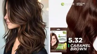 garnier caremal brown hair color
