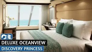 Discovery Princess | Deluxe Oceanview Stateroom | Full Walkthrough Tour & Review 4K