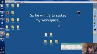 TECH SUPPORT SCAMMER ADMITS HE IS A SCAMMER AND TRIES TO USE SYSKEY