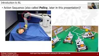 Multi-Agent Deep Reinforcement Learning for UAV-based Services (IETF Forum, 10/15/2020)