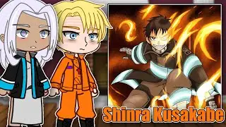 Special Fire Force Company 5 React To Shinra Kusakabe | Fire Force | Gacha React