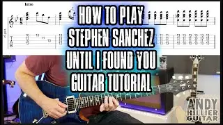 How to play Stephen Sanchez - Until I Found You Guitar Tutorial