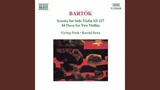 44 Duos for 2 Violins, BB 104, Vol. 4: Preludium es Kanon (Prelude and Canon)