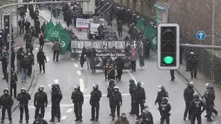 Germany: Far-right march met with counter-protests in Magdeburg