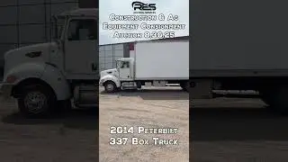 2014 Peterbilt 337 Box Truck #RES #AuctionsWork #Equipment #Construction #AgEquipment  #Ohio