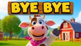 Bye Bye Song | Farm Animals Song for Kids | Musical Farm