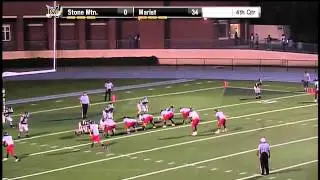 Stone Mountain Pirates successfully complete the 2pt conversion vs Marist