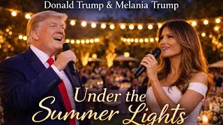 Donald Trump & Melania Trump &ndash; Under the Summer Lights | Outdoor Garden Party Duet (AI Music)