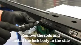 How to install a 4 point lock