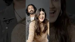 BTS - Shanaya Kapoor & Vikrant Massey in Aankhon Ki Gustaakhiyan, Cycle Poster