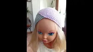 GORROS NI&Ntilde;AS ESTILO A&Ntilde;OS 50 TEJIDOS A DOS AGUJAS*