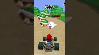 1cc против 9999cc (Mario Kart DS)