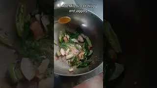 Healthy Recipe#arbikepattekisabji #taroleaves #villagecooking #healthyrecipes #cookingshorts #viral