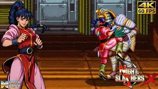 Night Slashers - Zhao Honghua [Arcade / 1993] 4K 60FPS Speedrun