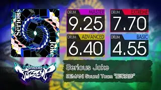 【GITADORA】 Serious Joke (MASTER ~ BASIC) Drum