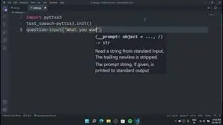 How to create Text To Speech using Python | pyttsx3 | Team Odyssey