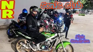 speeding di Sudirman bareng sonic club tanggerang @yunusfa5080 crash dikit aman #motovlog #ninjass
