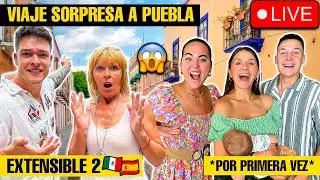 *EXTENSIBLE* DÍA 2 Llegamos a PUEBLA por SORPRESA 😱 🇲🇽  *ÚLTIMO VIAJE en