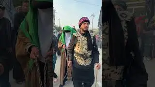 جانب من استعراض موكب اهالي ناحية شيخ سعد في ناحية علي الشرقي 