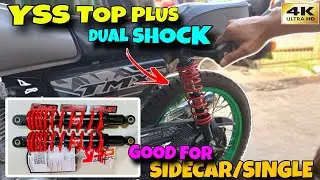 INSTALLING YSS TOP PLUS DUAL SHOCK TO HONDA TMX 125 ALPHA WITH SIDECAR - TIPS AND GUIDE VLOG 💯🔥 #tmx