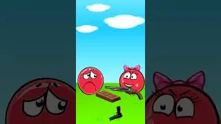 Красный шар ест шоколад. Красный шар 4 мукбанг анимация #короткометражка