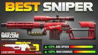 Meet the BEST ONE SHOT SNIPER in WARZONE BO6! (Warzone 3 Sniper Meta Loadout)