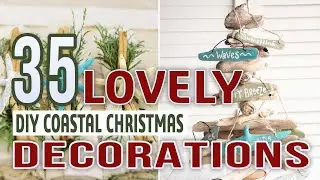 35 Lovely DIY Coastal Christmas Decorations