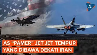 Penampakan Jet-jet Tempur AS yang Dikerahkan Menuju Iran