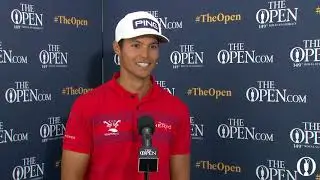 Johannes Veerman Friday Flash Interview 2021 The Open Championship