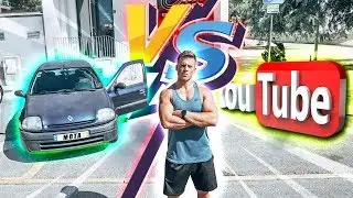 DESAFIO : CARRO VS YOUTUBE ! #Férias2019