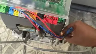 Fixing a new casting alominium gate and auto sliding gate machine 🥰