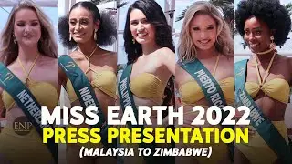 Miss Earth 2022 Press Presentation - Malaysia to Zimbabwe (Part 2/2)