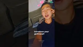 Rm Girlfriend reveal😆#bts #btsarmy #trending #trending #btsshorts #rm #namjoon #reveal #fyp #rmlive