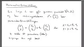 Parameterfremstilling