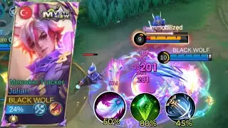 WTF DAMAGE!! (TRY THIS BUILD AND EMBLEMS)! JULIAN BEST BUILD 2025 - MLBB