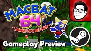 Macbat 64 Gameplay Preview [Steam]