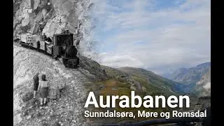 Aurabanen - Full run  - Abandoned railway in the mountainside
