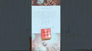learn how to solve a Rubik's cube #ytshorts #puzzle
