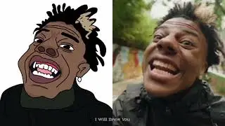 IShowSpeed - Get Down Drawing Meme|