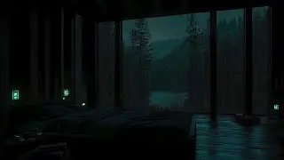 Rain Sounds in a Tranquil Garden 🌧 For Deep Sleep, Relaxation & Stress Relief