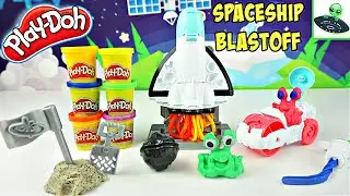 Запуск космического корабля из пластилина PLAY-DOH