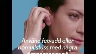 Apoteket visar hur: L&ouml;sa en vaxpropp
